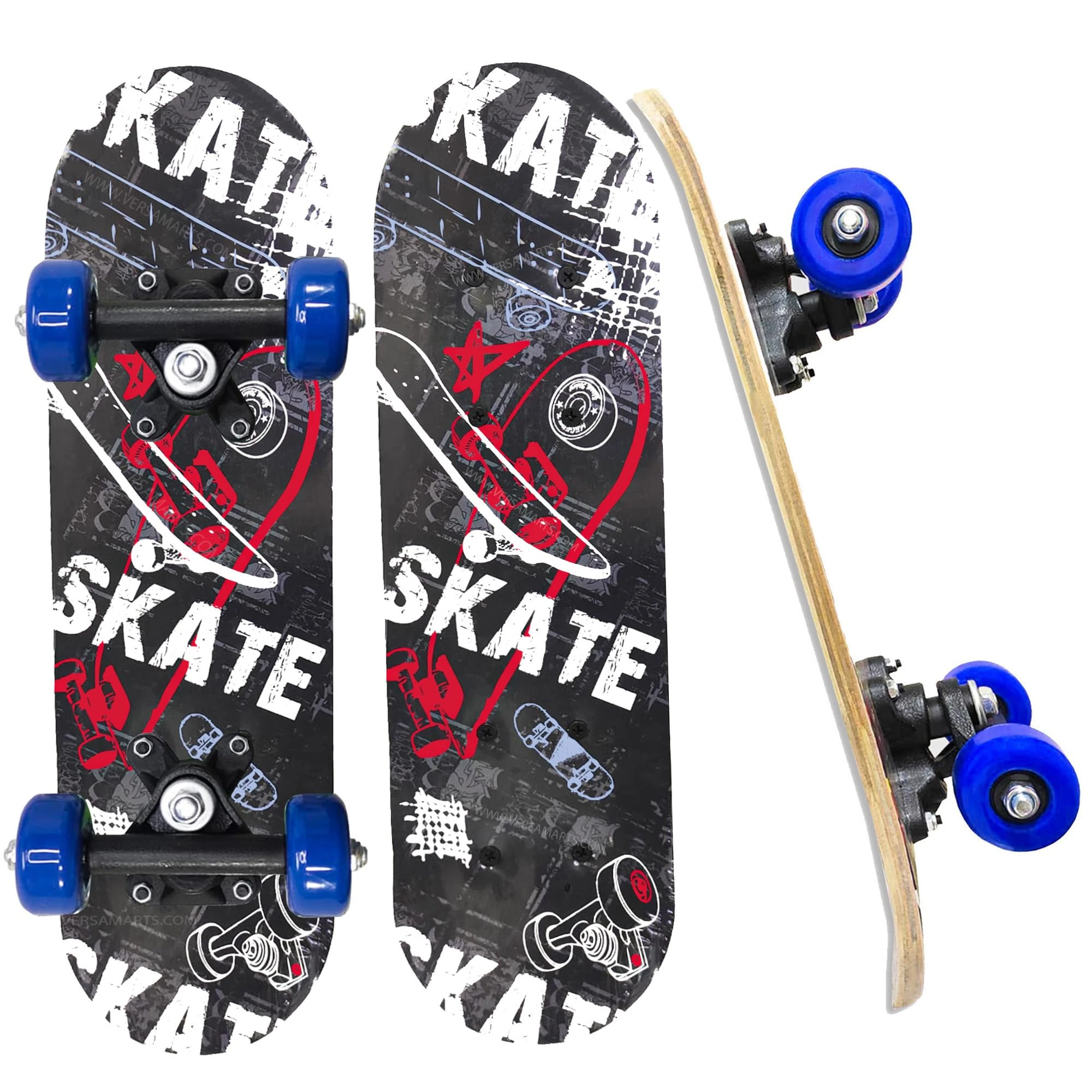 لوح تزلج اسكيت خشب وسط